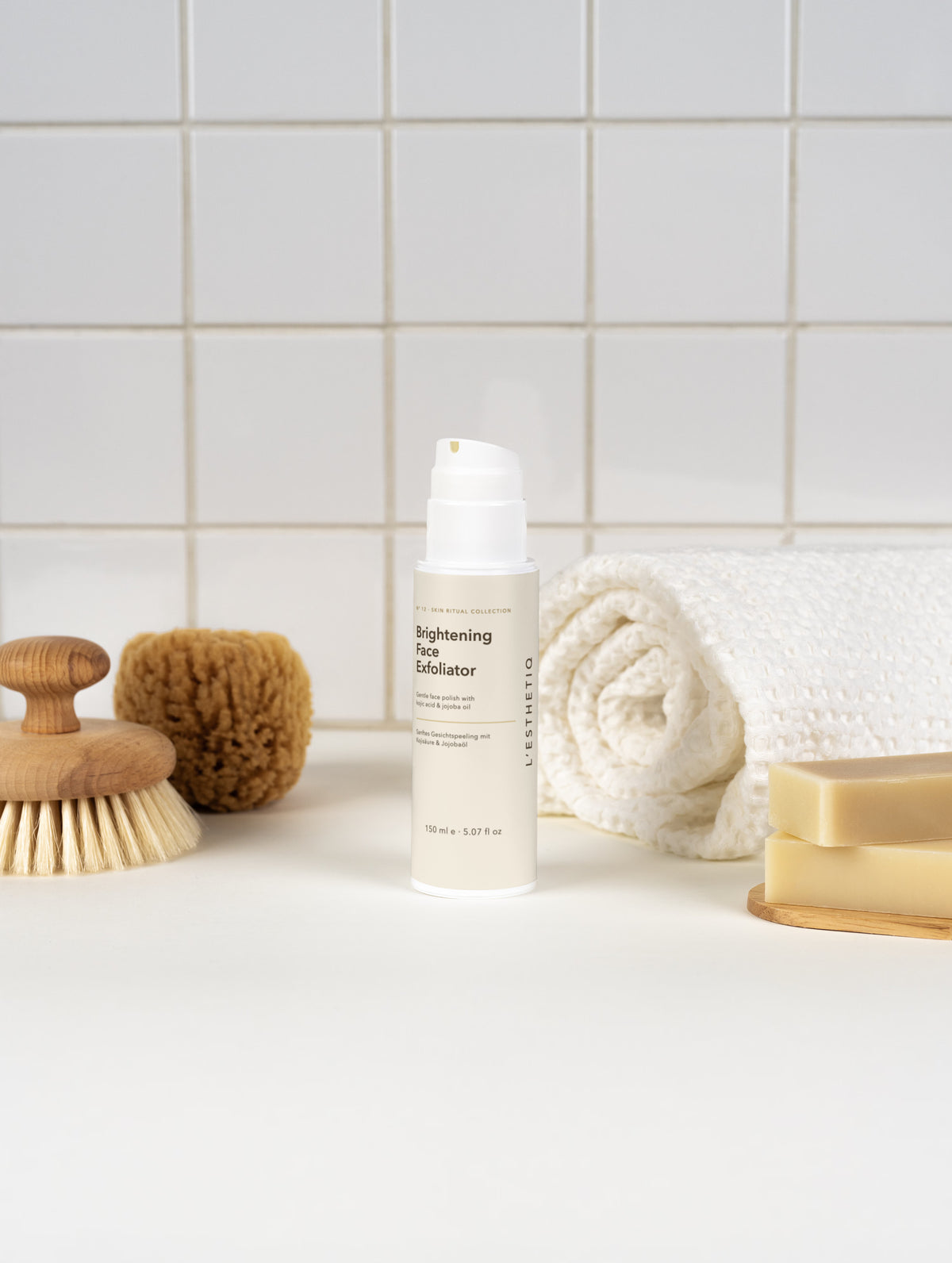 Brightening Face Exfoliator with Kojic Acid
