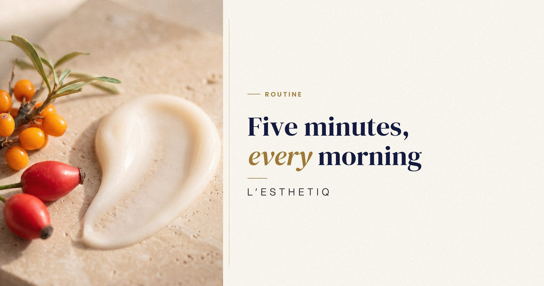 A Five-Minute Morning Skincare Routine